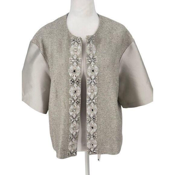 STUNNING NWT St. John Hand Beaded Luxury Jacket Sz 14 - A True Investment Piece! - Picture 1 of 12